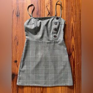 Urban Outfitters Plaid Mini Dress